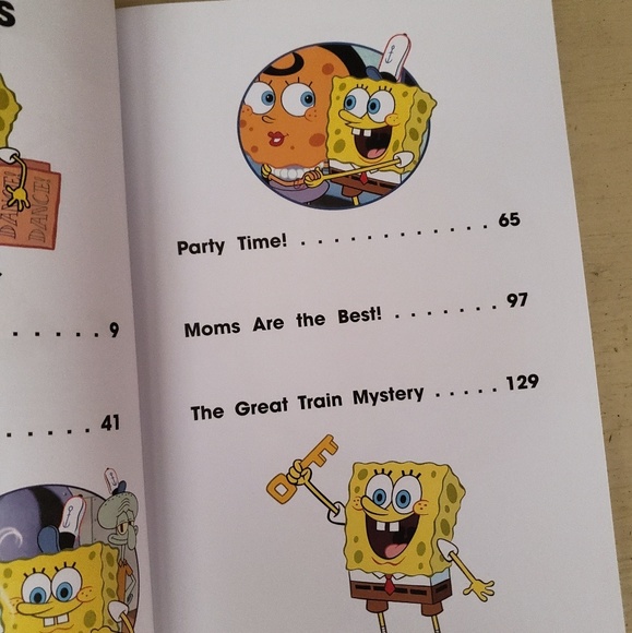 Nickelodeon Spongebob '5 Undersea stories' bool - Picture 6 of 8